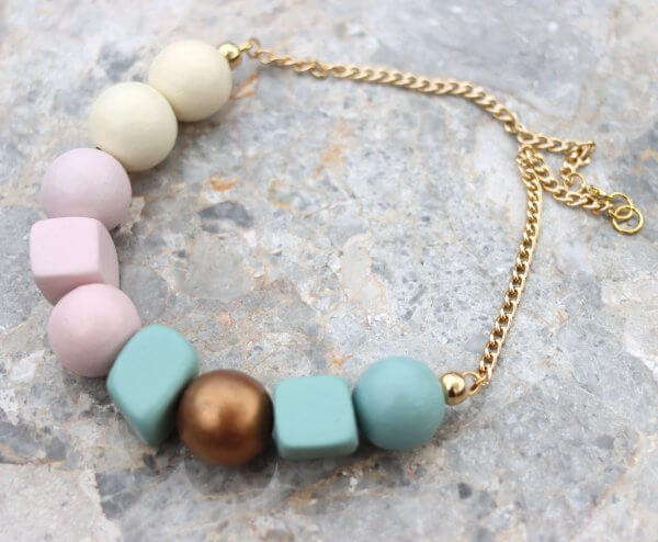 Summer Sorbet Chunky Bead Necklace