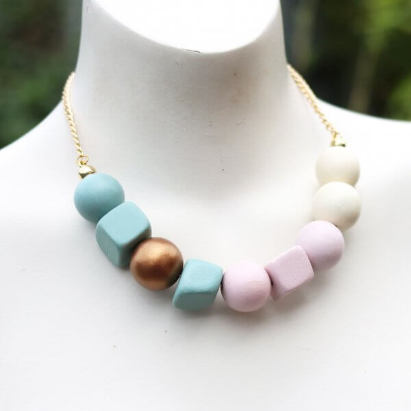 Summer Sorbet Chunky Bead Necklace