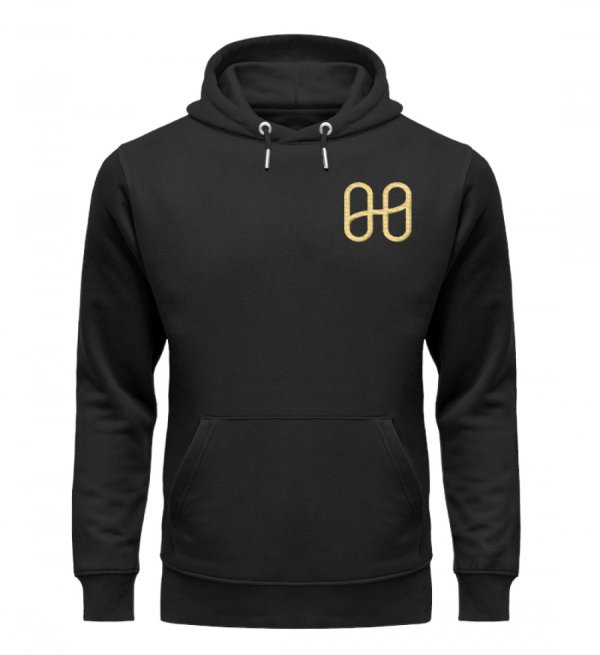 Harmony Cruiser Hoodie Embroidery Gold - Unisex Premium Organic Hoodie with Embroidery-16